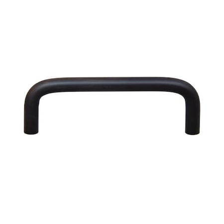 Crown 3-4/5" Wire Cabinet Pull with 3-1/2" Center to Center Oil Rubbed Bronze Finish CHP35410B